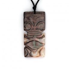 Tahitian Mother-of-Pearl Tiki Pendant