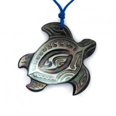 Tahitian Mother-of-Pearl Turtle Pendant