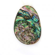 Mother-of-pearl oval shape - 55 x 35 mm